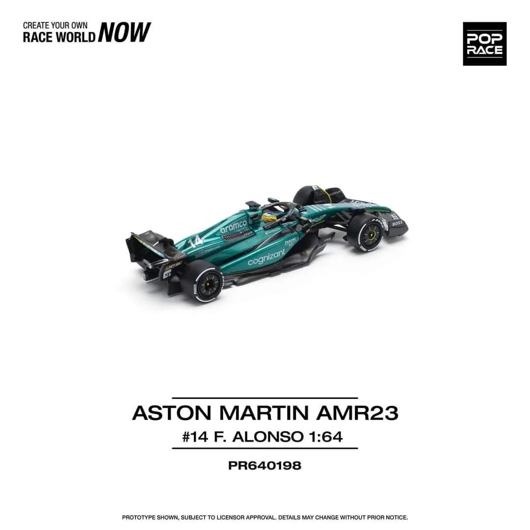 POP RACE POP RACE Aston Martin AMR23 F1 - #14 F. Alonso 圖片 5