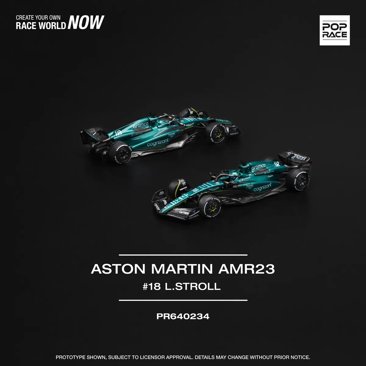 POP RACE POP RACE Aston Martin AMR23 #18 Lance Stroll 圖片 8