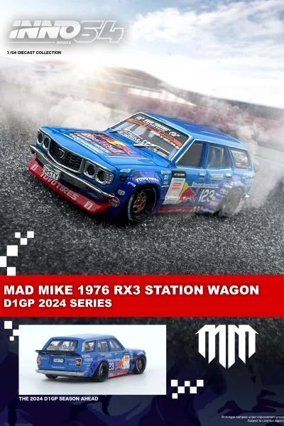 INNO64 INNO64 MAD MIKE 1976 MAZDA RX3 Station Wagon 圖片 8