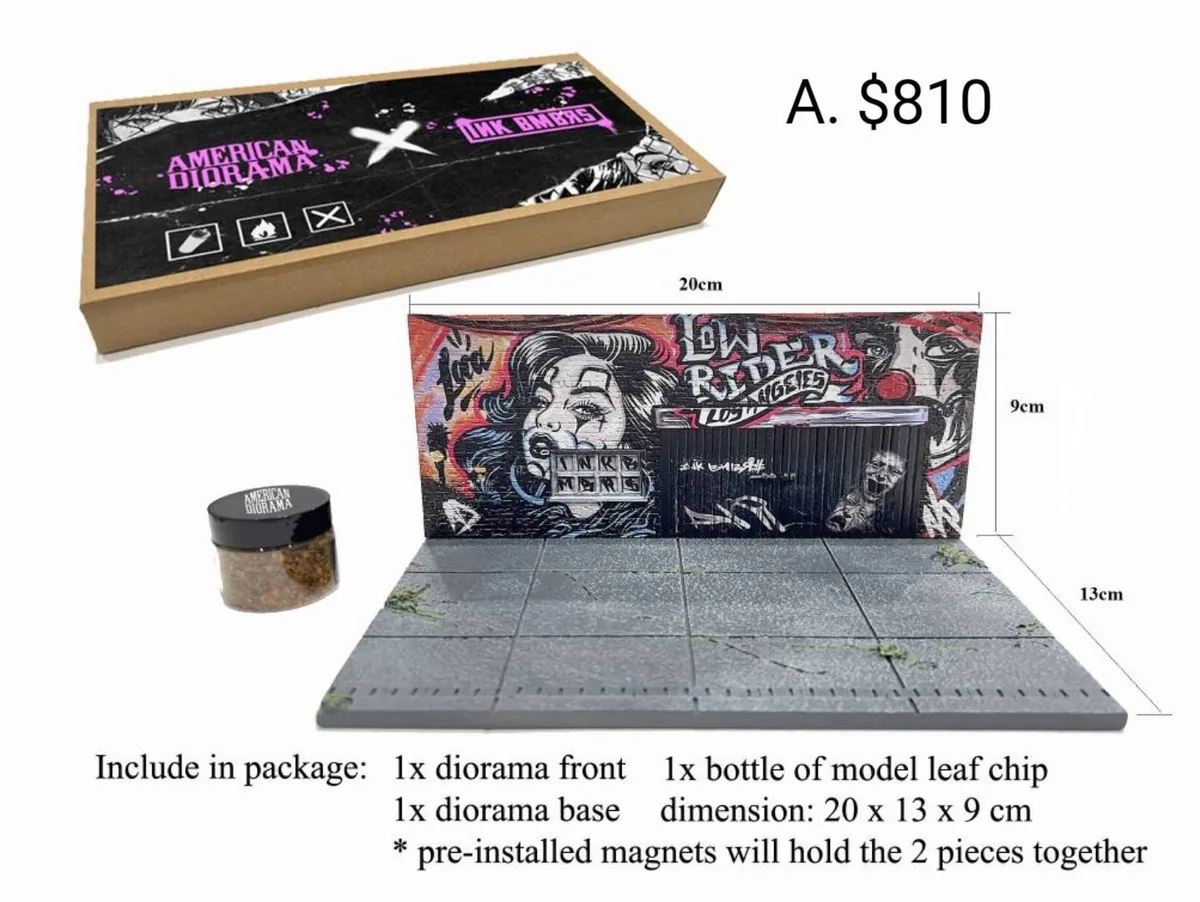 American Diorama American Diorama 1:64 Figure Set : Behind the Scenes 圖片 8