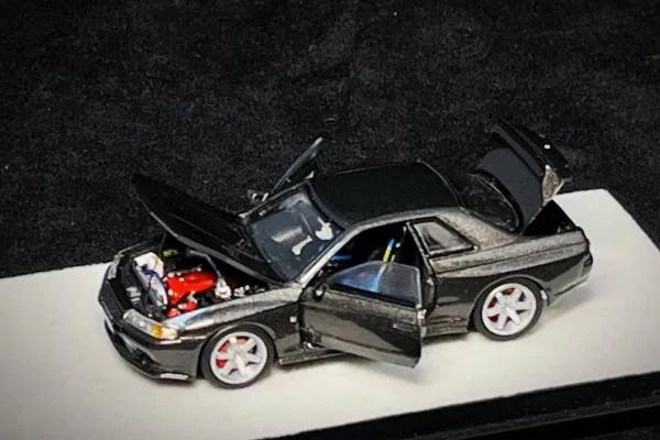 PGM MODEL PGM 1/64 Nissan GT-R R32 Metallic Grey 標準版
