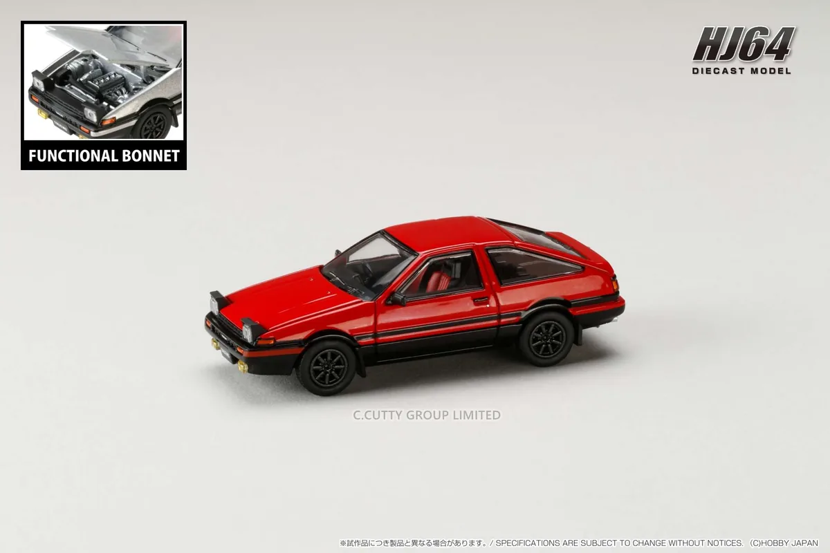 Hobby Japan JDM64 Toyota SPRINTER TRUENO (AE86) / INITIAL D Takumi Fujiwara VS Keisuke Takahashi 圖片 7
