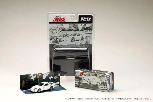 Hobby Japan JDM64 MAZDA RX-7 (FC3S) RedSuns / INITIAL D Ryosuke Takahashi VS Takumi Fujiwara