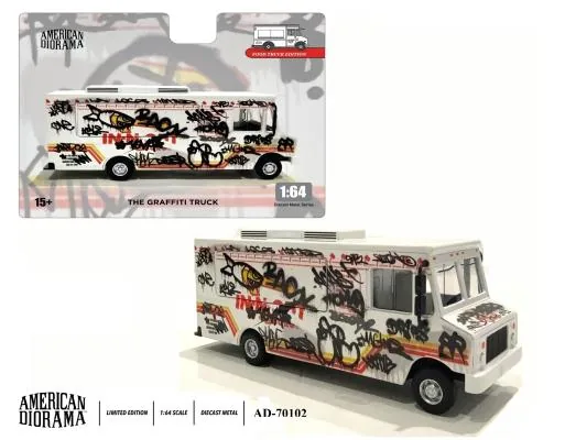 American Diorama American Diorama 1:64 Food Truck series – Graffiti Style 圖片 4