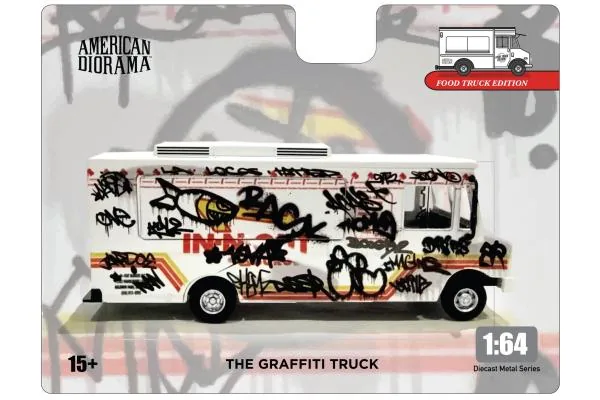 American Diorama American Diorama 1:64 Food Truck series – Graffiti Style 圖片 5