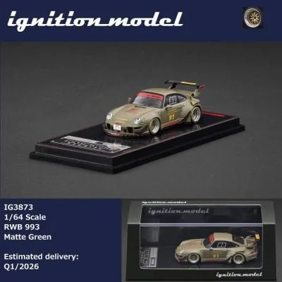 Ignition Model ignition model 1/64 RWB 993 Matte Green