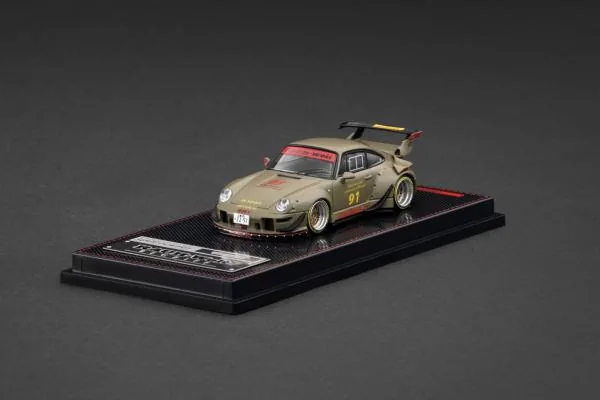 Ignition Model ignition model 1/64 RWB 993 Matte Green 圖片 6