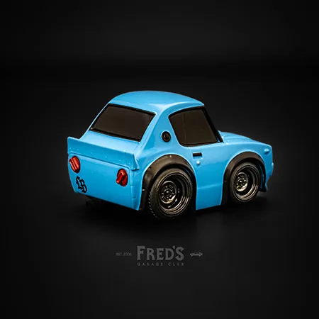QubeCarz MINI GT QubeCarz 001 Nissan Skyline Kenmeri Liberty Walk Baby Blue 圖片 6