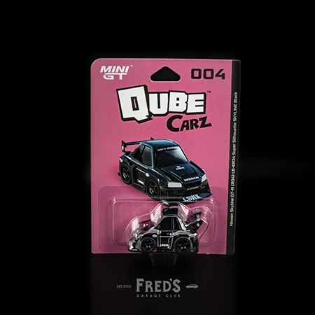 QubeCarz MINI GT QubeCarz 004 Nissan LB-ER34 Super Silhouette SKYLINE 黑 圖片 8