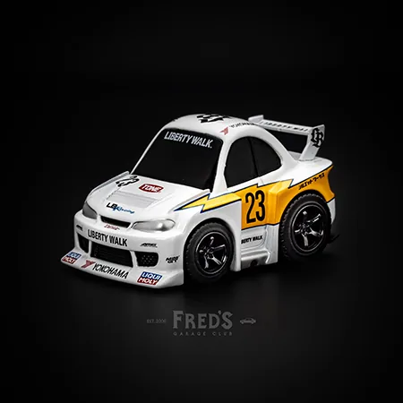 QubeCarz MINI GT QubeCarz 005 Nissan LB-Super Silhouette S15 SILVIA Liberty Walk 黃閃電 圖片 5