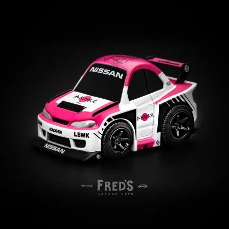 QubeCarz MINI GT QubeCarz 006 Nissan LB-Super Silhouette S15 SILVIA Auto Finesse SEMA 2023