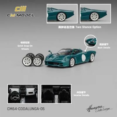CM MODEL CM Model Pagani Tricolore 帕加尼三色旗 綠色