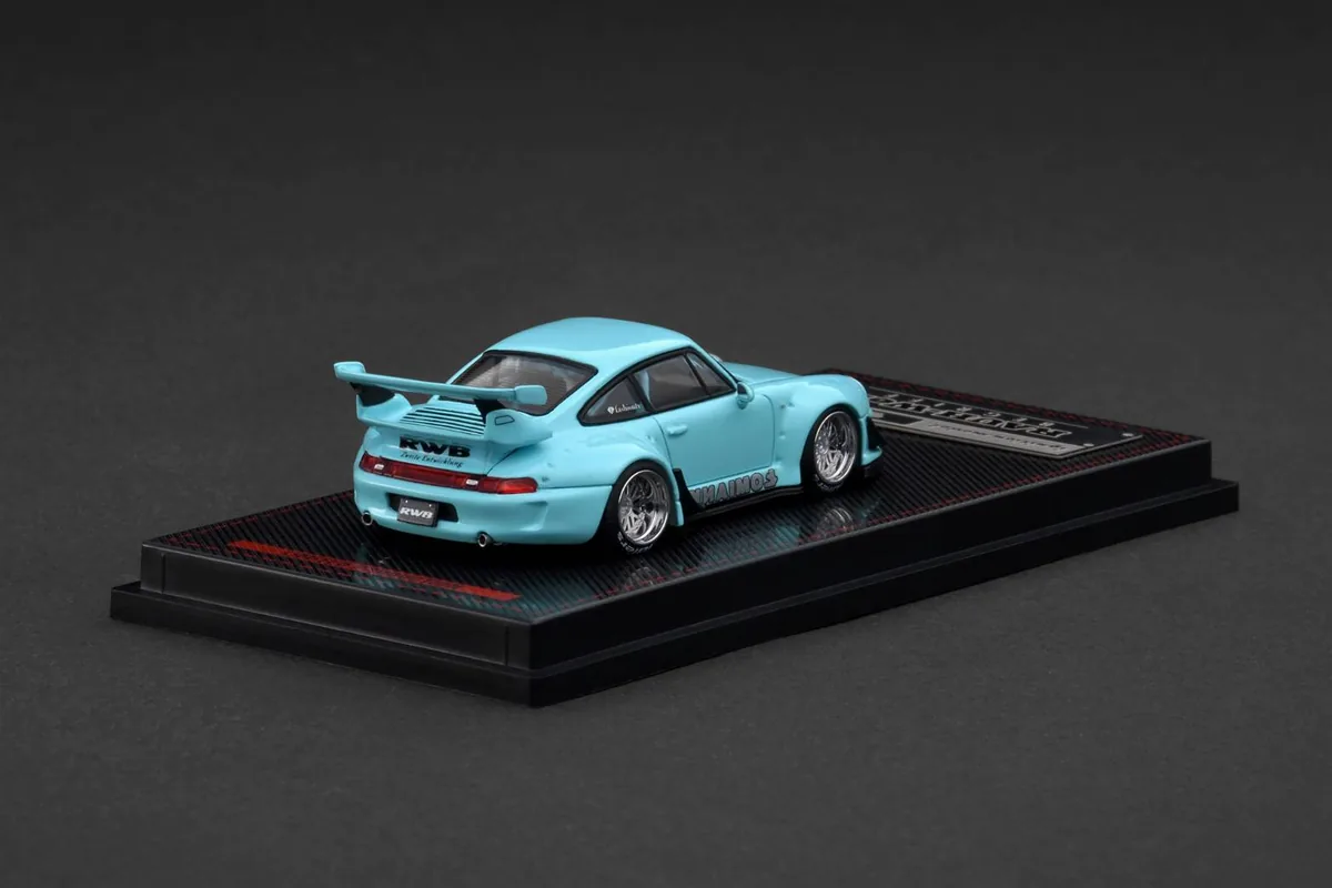 Ignition Model ignition model 1/64 RWB 993 Blue Green 圖片 5