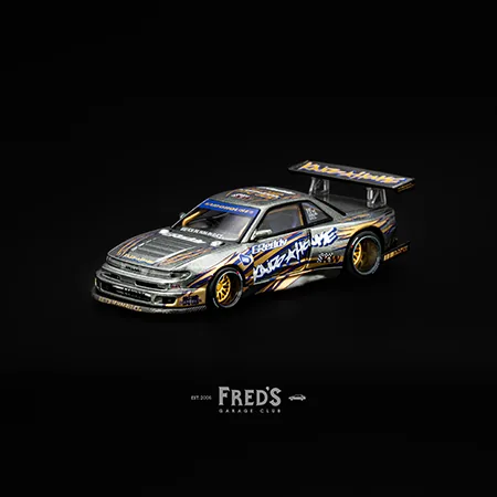 MINI GT × KAIDO HOUSE MINI GT x KAIDO HOUSE KHMG235 Nissan Silvia S13-R KAIDO DRIFT V1