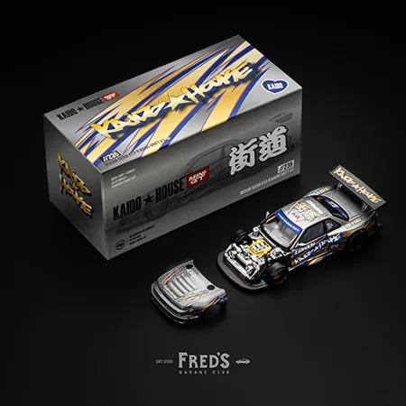 MINI GT × KAIDO HOUSE MINI GT x KAIDO HOUSE KHMG235 Nissan Silvia S13-R KAIDO DRIFT V1 圖片 4