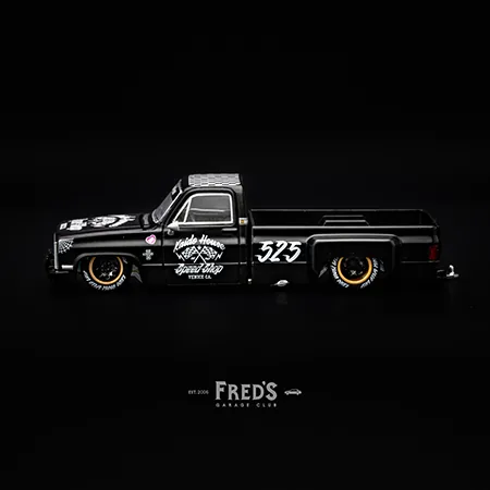 MINI GT × KAIDO HOUSE MINI GT x KAIDO HOUSE KHMG236 Chevrolet Silverado Dually Hot Rod V1 圖片 3