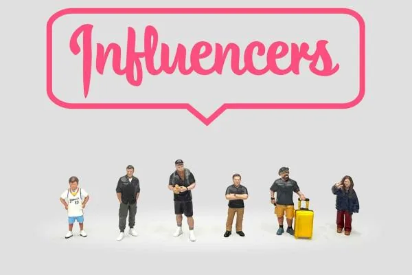 American Diorama American Diorama 1:64 Figure Set: Influencers 圖片 3