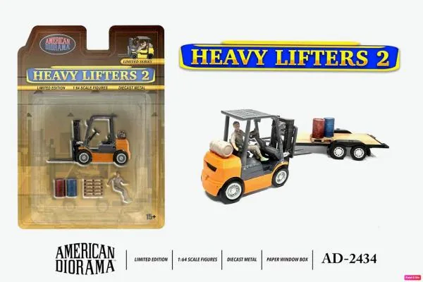 American Diorama American Diorama 1:64 Figure Set: Heavy Lifters 2 圖片 4