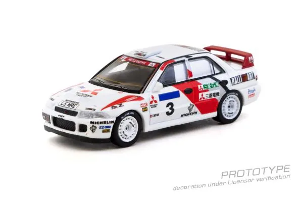 Tarmac Works TARMAC WORKS GLOBAL64 Mitsubishi Lancer Evolution II Hong Kong Beijing Rally 1994