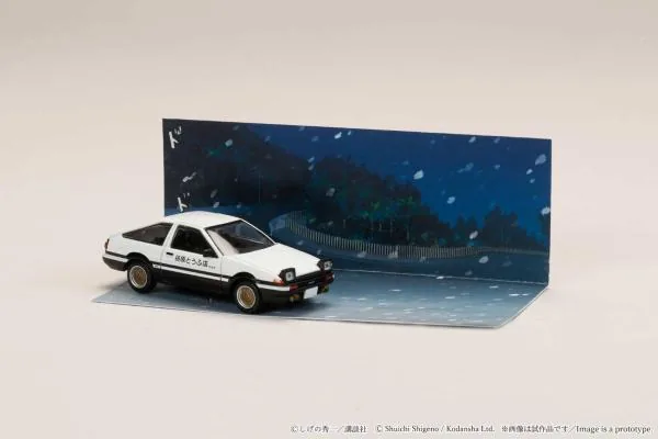 Hobby Japan HOBBY JAPAN HJDMD001F 1/64 Toyota SPRINTER TRUENO (AE86) INITIAL D Takumi Fujiwara AND Natsuki Mogi 圖片 4