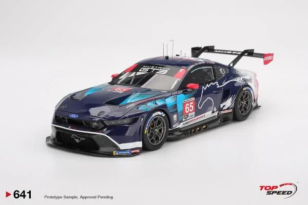 TOP SPEED Top speed TS0641 1/18 Ford Mustang GT3 #65 Ford Multimatic Motorsports 2025 IMSA Daytona 24 Hrs Clas