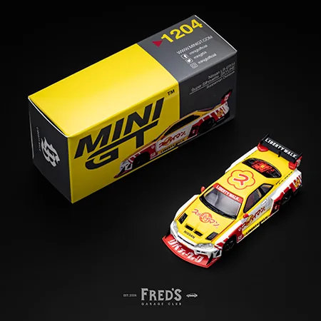 MINI GT MINI GT #1204 Nissan LB-ER34 Super Silhouette SKYLINE Suppaiman Okinawa 圖片 4