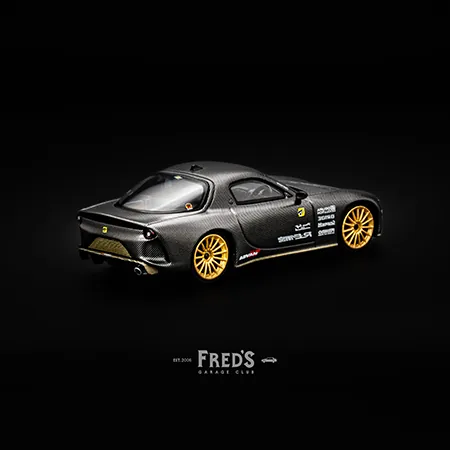 MINI GT MINI GT #1205 Mazda RX-7 RE-Amemiya Matsukiyo KOKU 3 Rotor NA-7 TAS 2025 Best Tuned Car Award 圖片 2