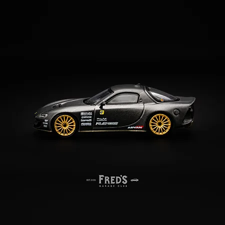 MINI GT MINI GT #1205 Mazda RX-7 RE-Amemiya Matsukiyo KOKU 3 Rotor NA-7 TAS 2025 Best Tuned Car Award 圖片 3
