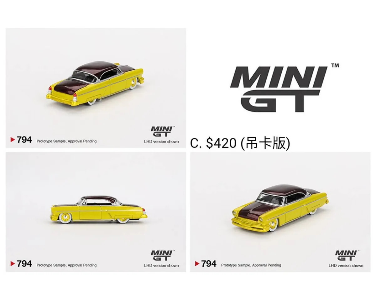 MINI GT MINI GT #1196BL Ford Mustang GTD Race Red 吊卡版 圖片 4