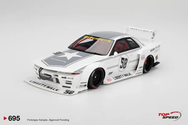 TOP SPEED Top speed TS0695 1/18 LBWK Nissan GT-R32 Kaido Works TAS 2025 圖片 4
