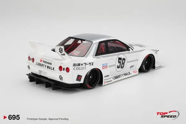 TOP SPEED Top speed TS0695 1/18 LBWK Nissan GT-R32 Kaido Works TAS 2025 圖片 5