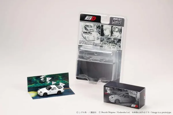 Hobby Japan HOBBY JAPAN HJDMD003B 1/64 MAZDA RX-7 (FC3S) RedSuns / Initial D 高橋涼介 VS 須藤京一