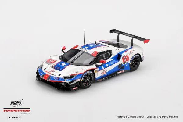 BBR BBR CS021 1/43 Ferrari 296 GT3 #81 DragonSpeed 2025 IMSA Watkins Glen 圖片 6