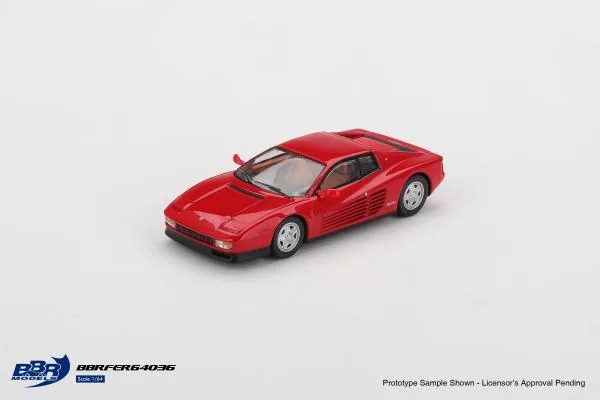 BBR BBR 1/64 1987 Ferrari Testarossa Rosso Corsa 圖片 3