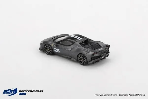 BBR BBR 1/64 Ferrari 296 Speciale Grigio Silverstone Opaco 圖片 5