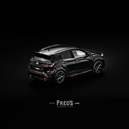 MINI GT MINI GT #1206 Hyundai KONA N Phantom Black 圖片 2
