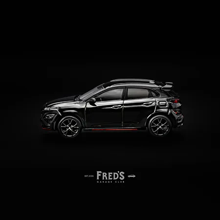 MINI GT MINI GT #1206 Hyundai KONA N Phantom Black 圖片 3