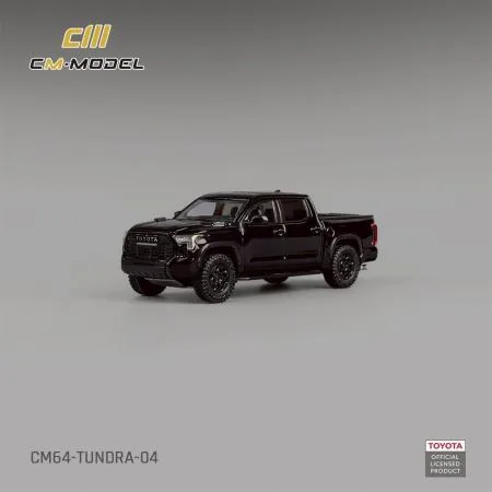 CM MODEL CM Model 1/64 Toyota Tundra 亮黑色