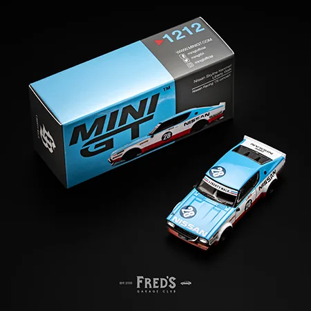 MINI GT MINI GT #1212 Nissan Skyline Kenmeri Liberty Walk Nissan Racing '75 concept 圖片 4