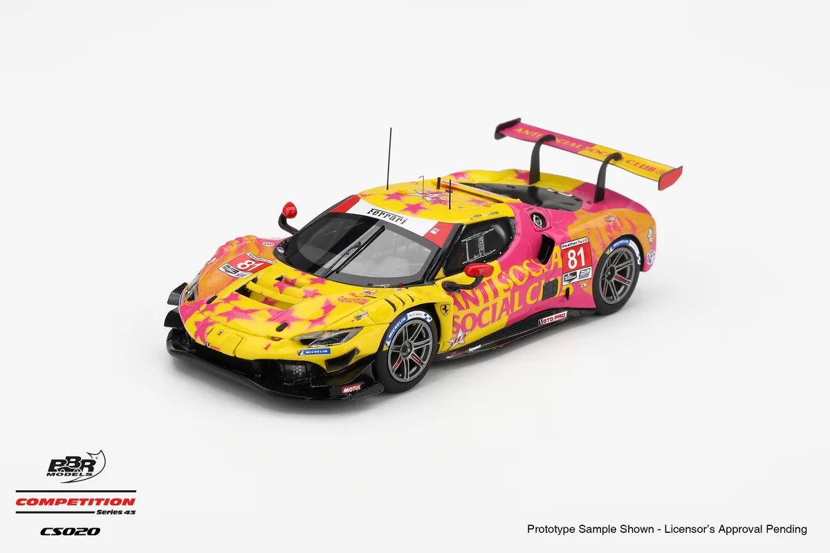BBR BBR CS020 1/43 Ferrari 296 GT3 #81 Dragon Speed 2025 IMSA Laguna Seca 圖片 2