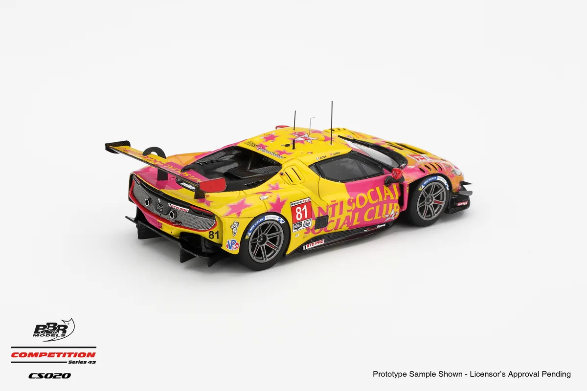 BBR BBR CS020 1/43 Ferrari 296 GT3 #81 Dragon Speed 2025 IMSA Laguna Seca 圖片 3