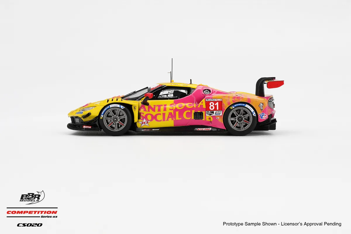 BBR BBR CS020 1/43 Ferrari 296 GT3 #81 Dragon Speed 2025 IMSA Laguna Seca 圖片 4