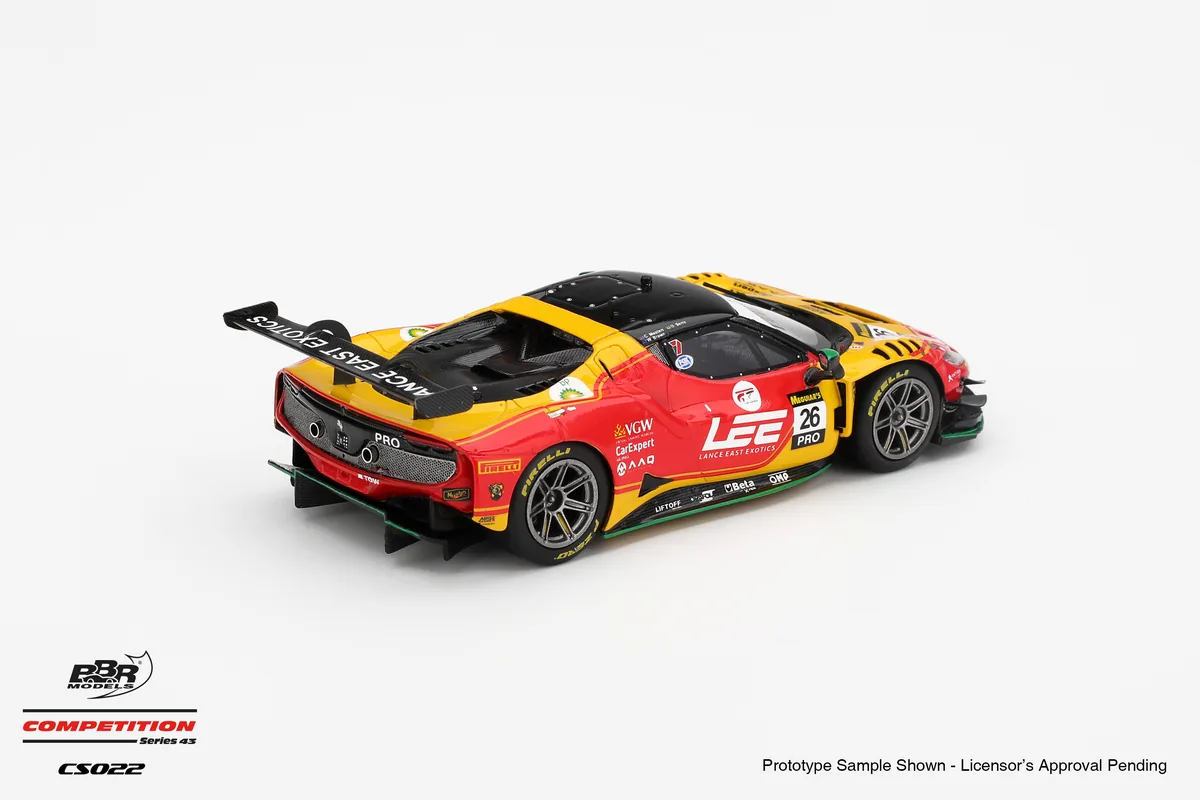BBR BBR CS022 1/43 Ferrari 296 GT3 #26 ARISE RACING 2025 Bathurst 12 Hrs 圖片 3