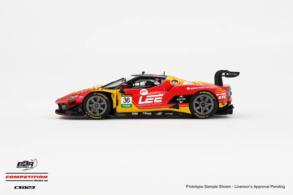 BBR BBR CS023 1/43 Ferrari 296 GT3 #36 ARISE RACING 2025 Bathurst 12 Hrs 圖片 4