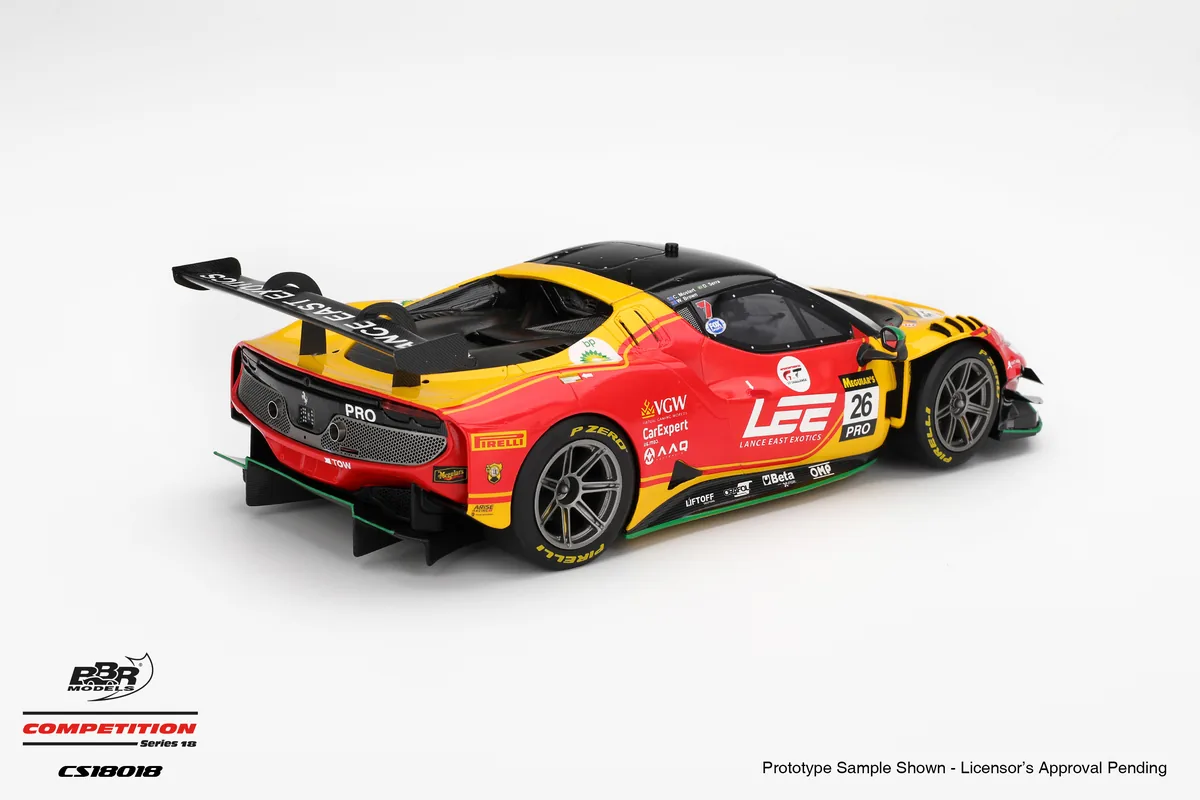 BBR BBR CS18018 1/18 Ferrari 296 GT3 #26 ARISE RACING 2025 Bathurst 12 Hrs 圖片 3