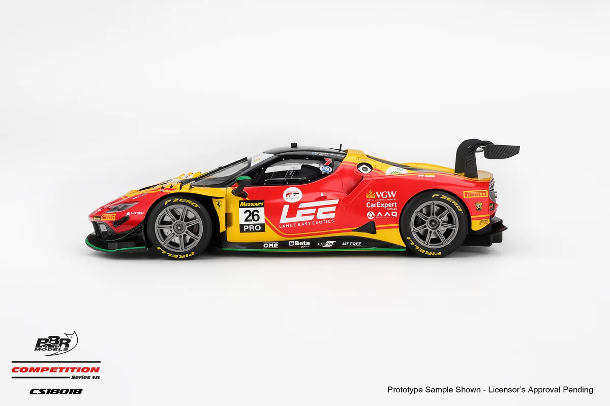 BBR BBR CS18018 1/18 Ferrari 296 GT3 #26 ARISE RACING 2025 Bathurst 12 Hrs 圖片 4