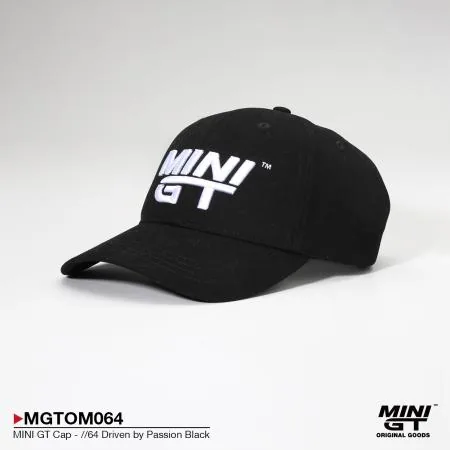 MINI GT MINI GT Cap - //64 Driven by Passion Black