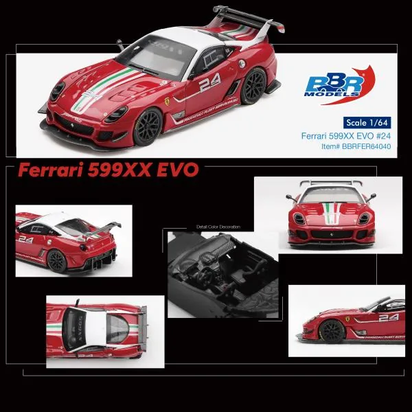 BBR BBR 1/64 Ferrari 599XX EVO #24 圖片 6
