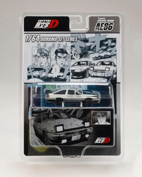 Hobby Japan HOBBY JAPAN HJDMD001C Toyota SPRINTER TRUENO (AE86) / INITIAL D 藤原拓海 VS 中里毅