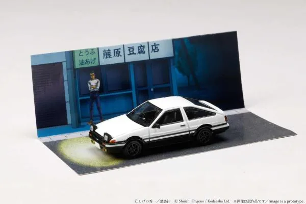 Hobby Japan HOBBY JAPAN HJDMD001C Toyota SPRINTER TRUENO (AE86) / INITIAL D 藤原拓海 VS 中里毅 圖片 7